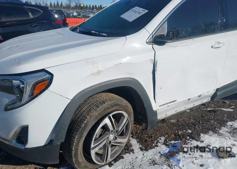 2018 GMC Terrain Slt Diesel из США, поврежденный, VIN 3GKALWEU6JL265959